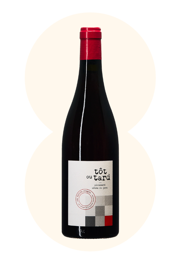 AOC Côtes du Jura Rouge "Tôt Ou Tard" 2023